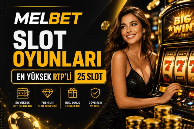 Melbet Slot Oyunları — En Yüksek RTP'li 25 Slot 2026